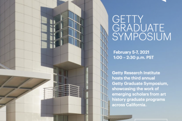 Getty Graduate Symposium