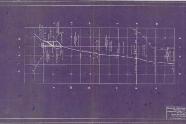 Sinclair Refining Company Products Pipe Line, 1948 (Courtesy National Archives College Park, Cartographic Division)