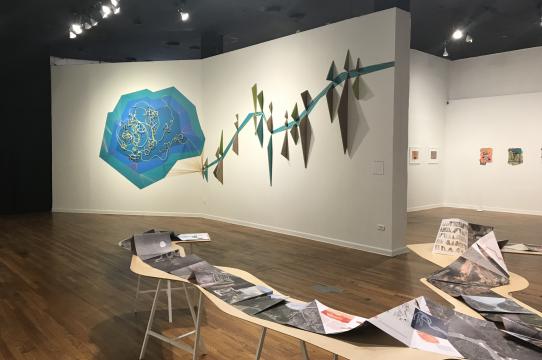 Exhibition Young Latinx Artists 24 at the Mexic-Arte Museum, Austin, TX